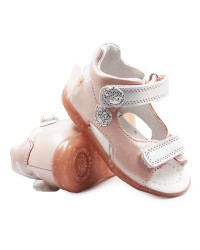 Sandały Dla Dziewczynki DD STEP G075-51453 Baby Pink