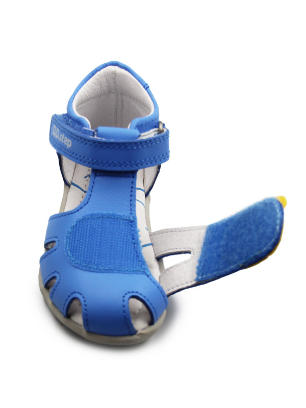 Sandały Dla Chłopczyka DD STEP G075-51284B Calypso Sky