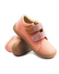 Trampki Dla Dziewczynki Barefoot Tenisówki Do Szkoły Ameko Neo Brownrose