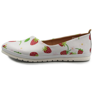 Baleriny do pracy na wiosnę lato damskie Dlastopy 03