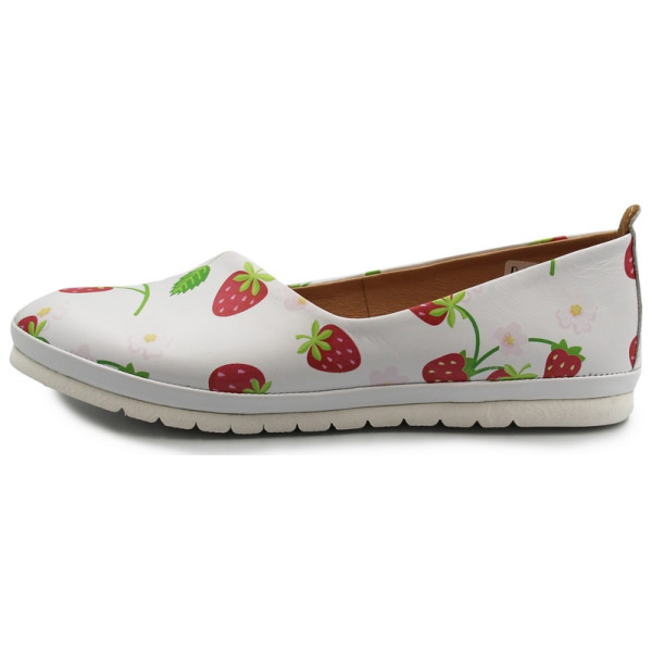 Baleriny do pracy na wiosnę lato damskie Dlastopy 03