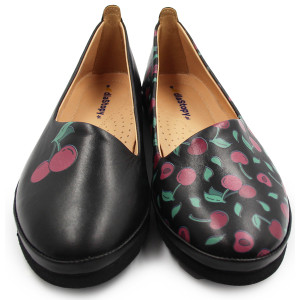 Półbuty baleriny dla kobiet na lato do pracy Dlastopy 04