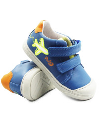 Buty Na Jesień Dla Chłopca Trampki Niebieskie Samolot Ponte DA03-4-1760A
