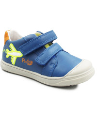 Buty Na Jesień Dla Chłopca Trampki Niebieskie Samolot Ponte DA03-4-1760A