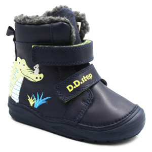 Ocieplane buty zimowe dla chłopca D.D.Step W071-318T krokodyl