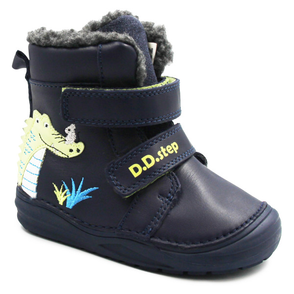Ocieplane buty zimowe dla chłopca D.D.Step W071-318T krokodyl