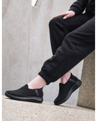 Damskie Buty Na Jesień Półbuty Kapcie Do Szkoły Wojtyłko 7A25353C Czarny