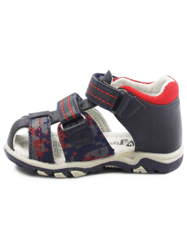 Sandały Chłopięce Na Lato Wojtyłko 1s23732 Granat