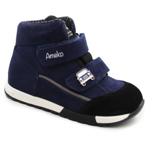 Buty dla chłopca Na Jesień z Dodatkową Wkładką Ocieplaną Ameko Lucky-Navy