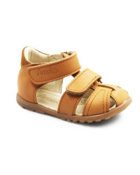 Sandałki Dla Chłopczyka Kroczki Ameko A10 Safari Caramel