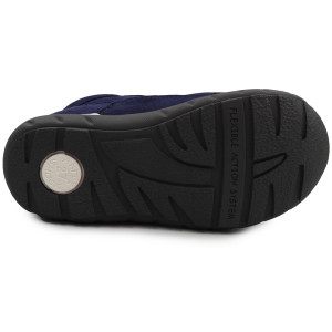 Buty Dla Chłopca Jesienne Na Rzep Lekko Ocieplane z Dodatkową Wkładką Ameko Woody-Navy