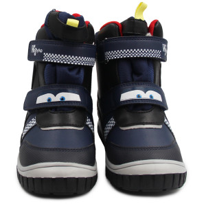 Ocieplane śniegowce dla chłopca na rzep Wojtyłko 3z24098 Auta