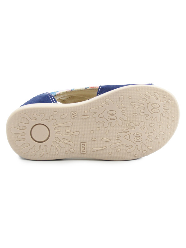 Sandałki Dla Dziewczynki Mido 21-37 Blue Bloom