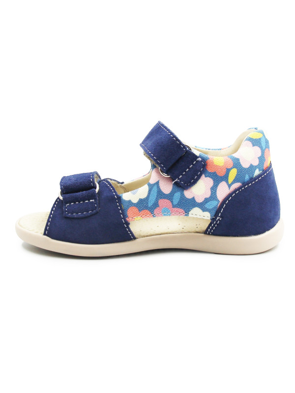Sandałki Dla Dziewczynki Mido 21-37 Blue Bloom