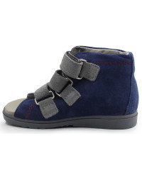 Kapcie profilaktyczne z wysokim usztywnionym zapiętkiem Dawid 002