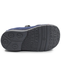 Kapcie profilaktyczne z wysokim usztywnionym zapiętkiem Dawid 002