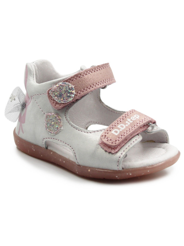 Dziewczęce Sandałki DD STEP G075-51453B Silver