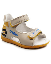 Sandały Dla Chłopczyka DD STEP G075-51868A Light Grey