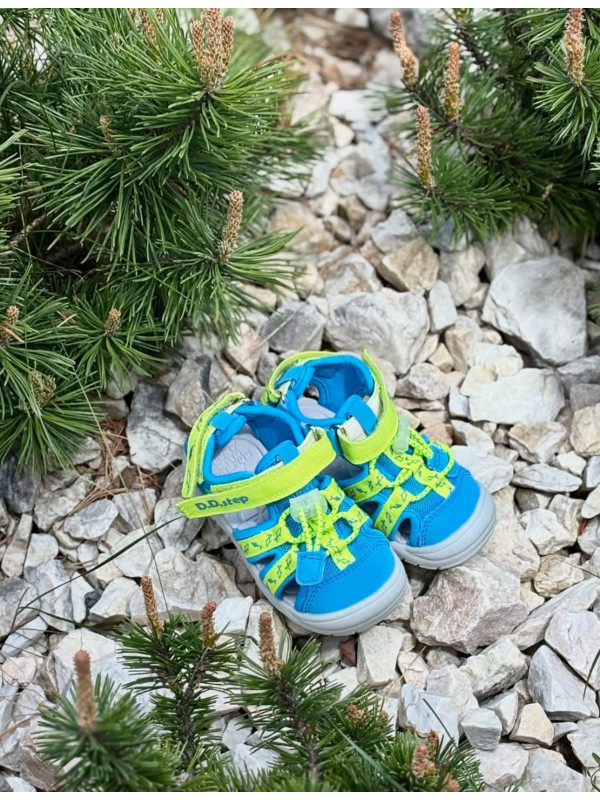 Sandały Chłopięce Do Wody Na Basen DD STEP G065-51748AM Calypso Sky