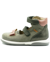 Eleganckie baleriny profilaktyczne dla dziewczynek na lato MEMO ANNA