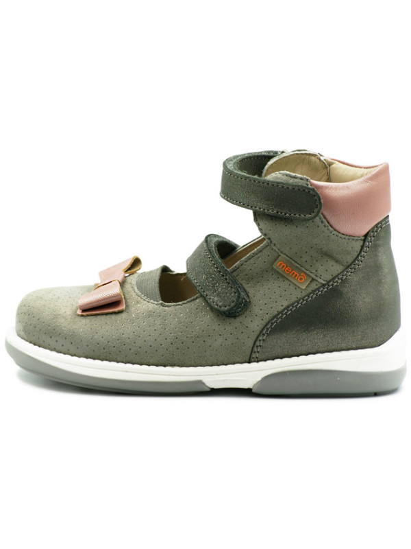 Eleganckie baleriny profilaktyczne dla dziewczynek na lato MEMO ANNA