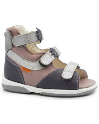 Letnie sandały dla dziewczynek ze skóry naturalnej MEMO KOALA