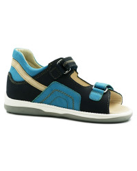 Sandałki korekcyjne dla dziecka na lato do przedszkola MEMO Szafir