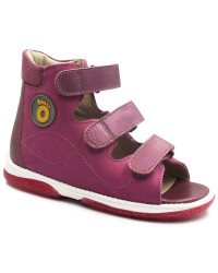 Sandały na lato z wysokim zapiętkiem dziewczęce MEMO BETTI