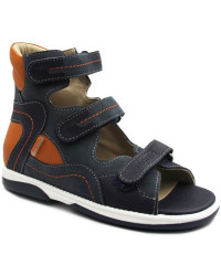 Sandały profilaktyczne z wysokim zapiętkiem na lato MEMO MICHAEL