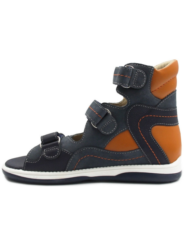 Sandały profilaktyczne z wysokim zapiętkiem na lato MEMO MICHAEL