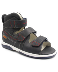 Profilaktyczne sandały dla chłopca z obcasem thomasa na lato MEMO HERMES