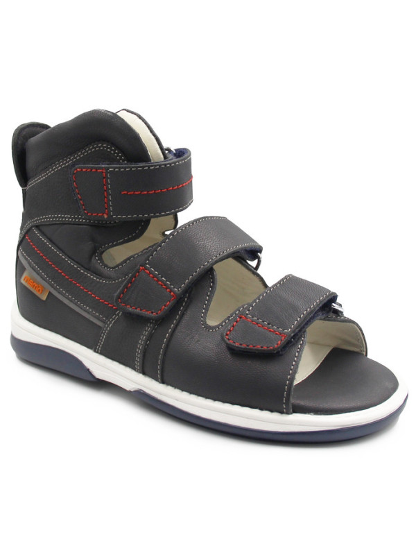 Profilaktyczne sandały dla chłopca z obcasem thomasa na lato MEMO HERMES