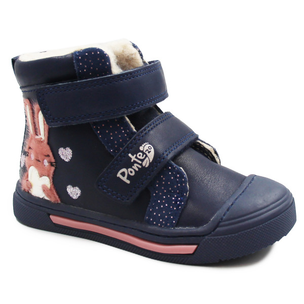 Buty dla dziewczynki z ociepleniem PONTE DA07-3-549A
