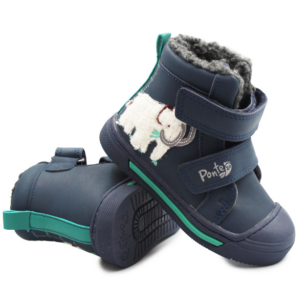 Ocieplane buty dla chłopca na zimę PONTE DA07-3-477