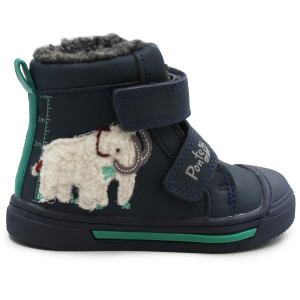 Ocieplane buty dla chłopca na zimę PONTE DA07-3-477