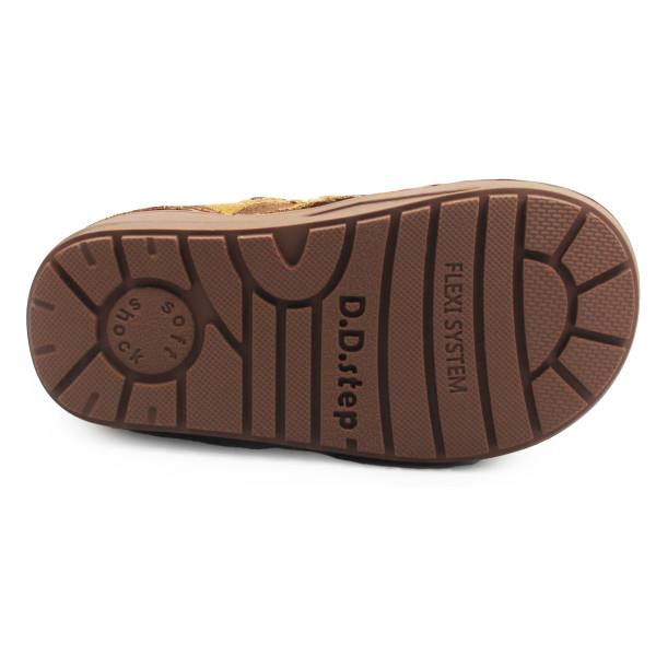 Zimowe buty dla chłopca ocieplane DD STEP W071-369T tygrysek