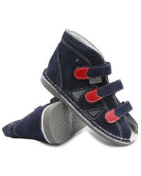 Sandałki dla chłopca z elastyczną podeszwą Danielki