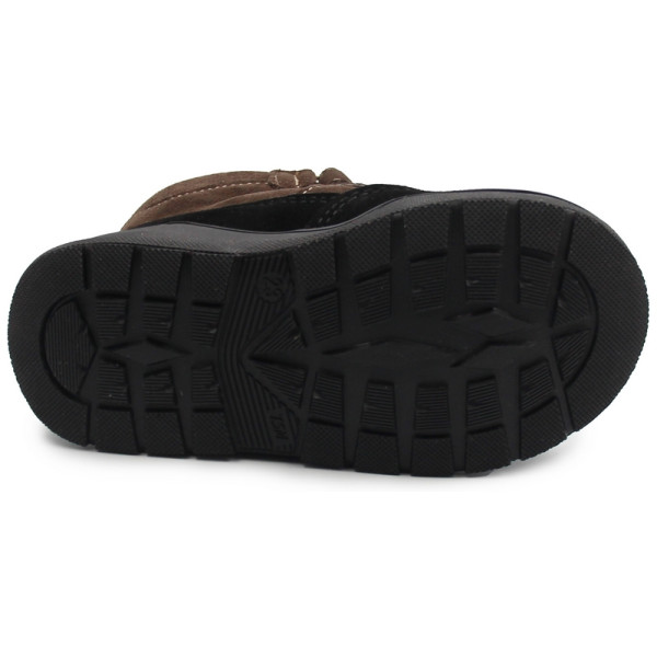 Buty Dla Chłopca Na Jesień Na Rzep Ocieplane Membrana Mido 22-33 32-33 Taupe