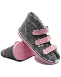 Kapcie profilaktyczno-korekcyjne dziewczęce do przedszkola Adamki