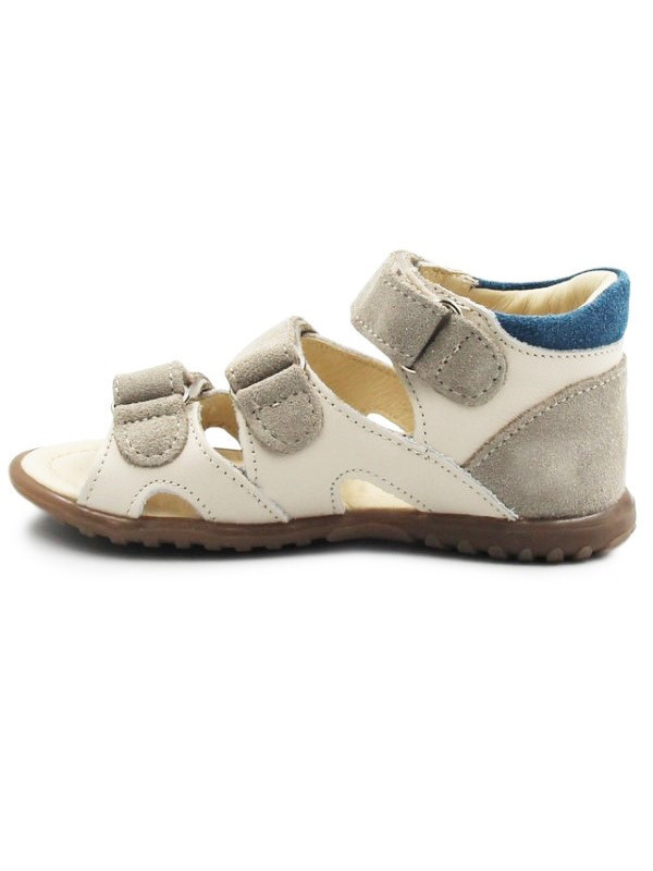 Sandały dla chłopca do nauki chodzenia Emel es 2386-36