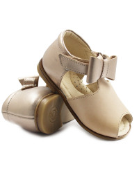 Sandały Dla Dziewczynki Eleganckie z Kokardką Emel ES 2215d-1