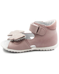 Sandały Dla Dziewczynki Z Motylem Emel es 2428e-4