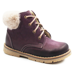 Trzewiki buty ma zimę dla dziewczynki Emel ev 2540C-4