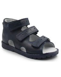 Sandały profilaktyczne z obcasem Thomasa do przedszkola Kornecki OR 03 kobalt/s