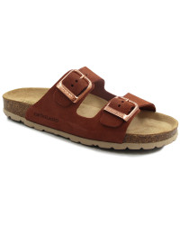 Klapki damskie na lato wakacje do pracy profilowane Grunland cb 2631 sara mattone