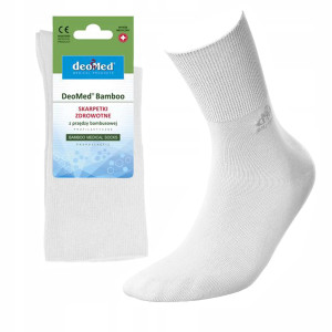 Białe Skarpety Bambusowe...