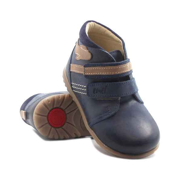 Chłopięce Trzewiki Jesienne Na Rzepy Emel e 2439a-10