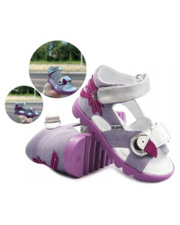 Sandały Dla Dziewczynki Bartek 11227014 Fiolet