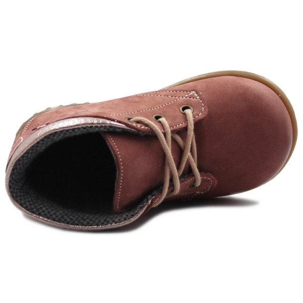 Pierwsze buty roczki do nauki chodzenia dziewczęce ocieplane Emel EX 2440-39
