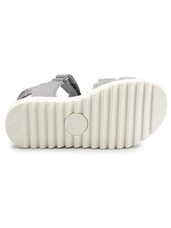 Sandałki Dla Dziewczynek Szare Bartek t-16178/1pw